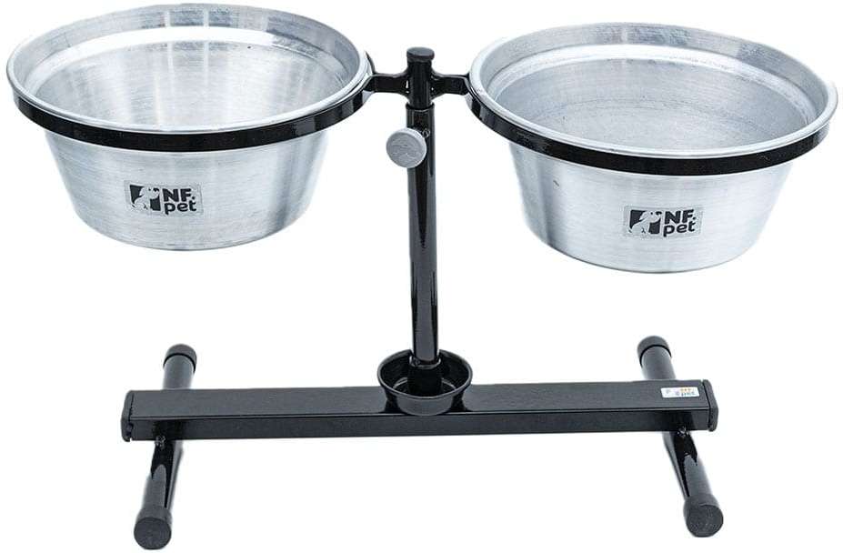 Comedouro Ajustável NF Pet Sistema Antiformiga - Tam. M