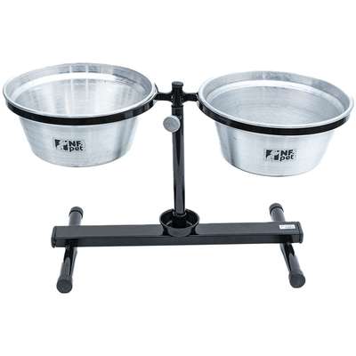 Comedouro Ajustável NF Pet Sistema Antiformiga - Tam. M
