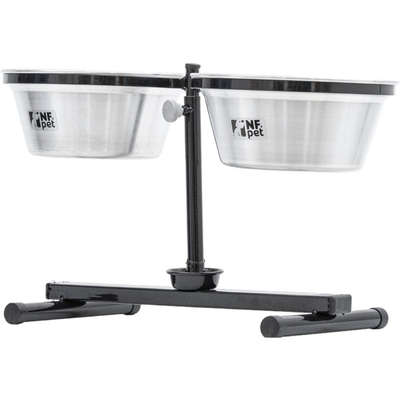 Comedouro Ajustável NF Pet Sistema Antiformiga - Tam. M
