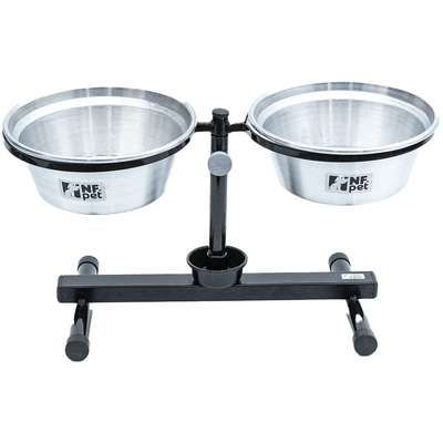 Comedouro Ajustável NF Pet Sistema Antiformiga - Tam. P
