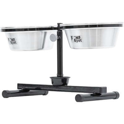 Comedouro Ajustável NF Pet Sistema Antiformiga - Tam. P
