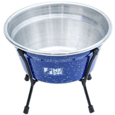 Comedouro NF Pet Aramado Simples Azul - Tam. PP
