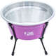 Comedouro NF Pet Aramado Simples Rosa - 600 mL
