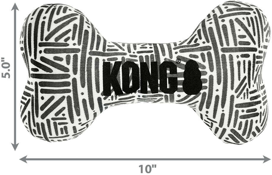 Brinquedo Pelúcia Kong Maxx Bone - Tam. M