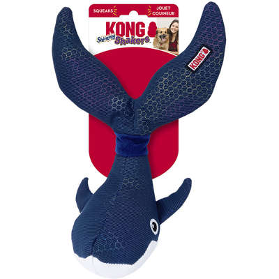 Brinquedo Pelúcia Kong Shakers Shimmy Baleia