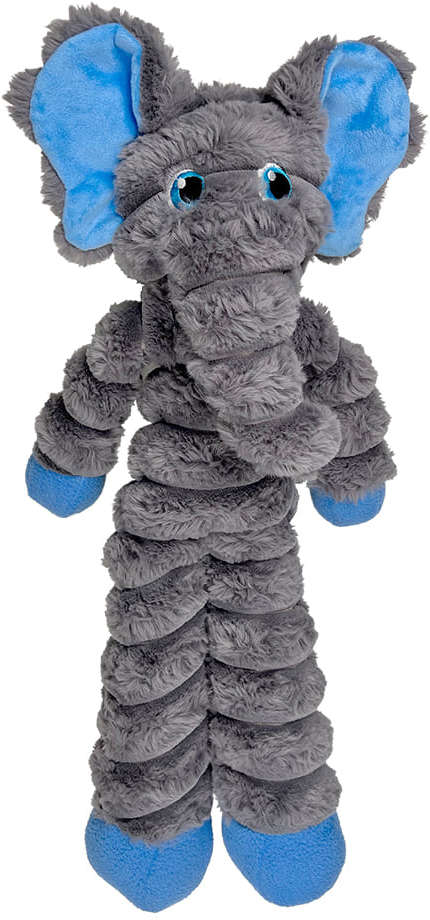 Brinquedo Pelúcia Kong Shakers Crumples Elefante Gigante - Tam. Único