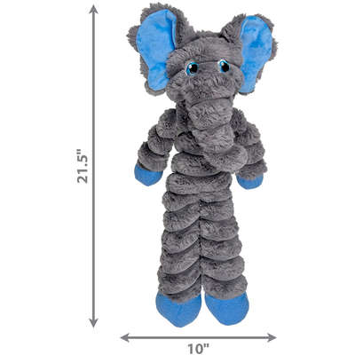 Brinquedo Pelúcia Kong Shakers Crumples Elefante Gigante