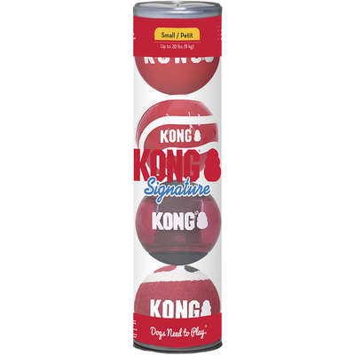 Brinquedo Kong Signature Kit 4 Bolinhas