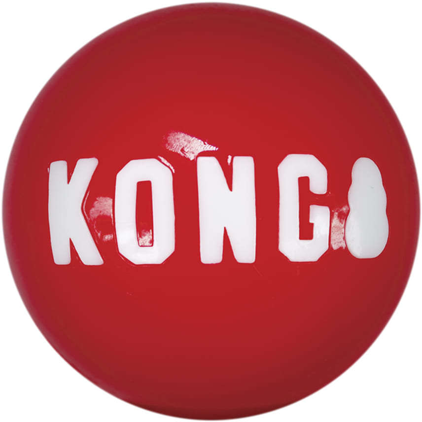 Brinquedo Kong Signature Kit 3 Bolinhas - Tam. Único