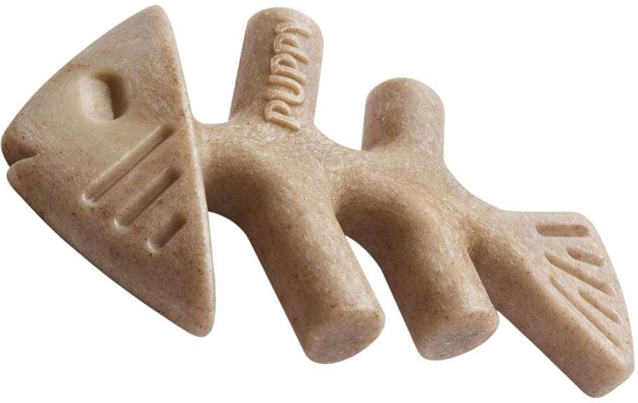 Brinquedo Mordedor Benebone Fish Bone para Cães - Tam. M