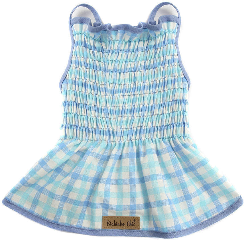 Vestido Bichinho Chic Azul Indigo - Tam. 05