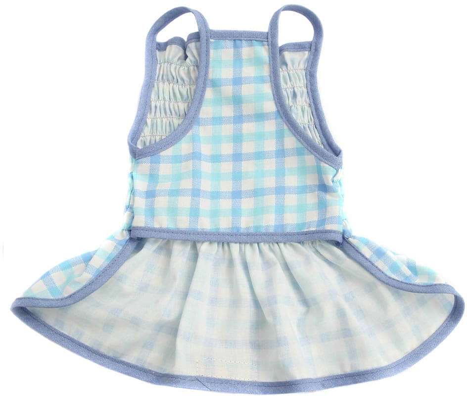 Vestido Bichinho Chic Azul Indigo - Tam. 05
