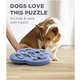 Brinquedo Interativo Nina Ottosson Tabuleiro Dog Hide N Slide Blue