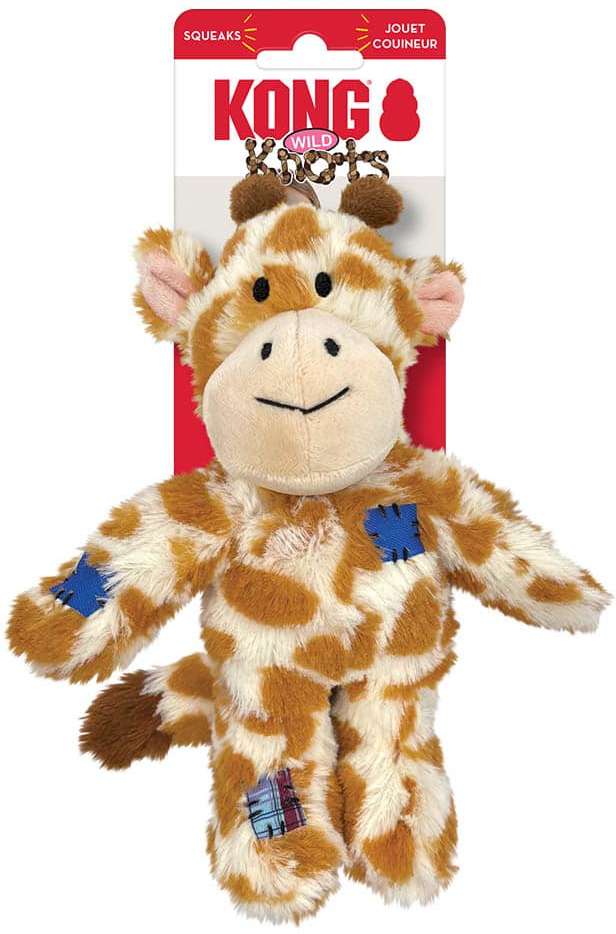 Brinquedo Pelúcia Kong Wild Knots Girafa - Tam. M
