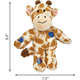 Brinquedo Pelúcia Kong Wild Knots Girafa