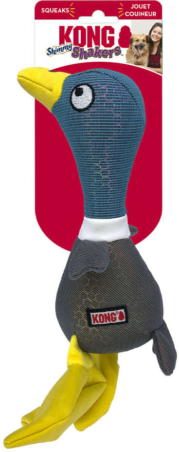 Brinquedo Pelúcia Kong Shakers Shimmy Mallard Pato - Tam. Único