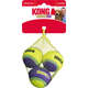 Brinquedo Bolinha Kong Crunch Air com 3 Unidades