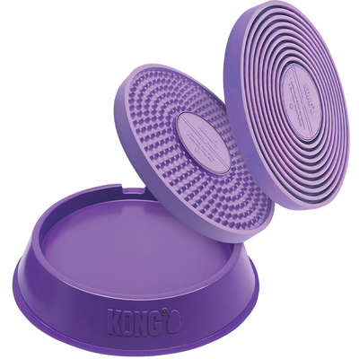 Brinquedo Interativo Kong Licks Spinz Tapete de Lamber