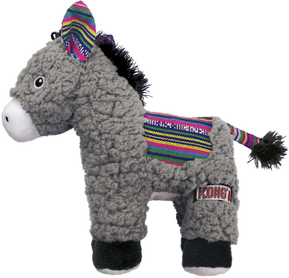 Brinquedo Pelúcia Kong Sherps Donkey Burro - Tam. Único