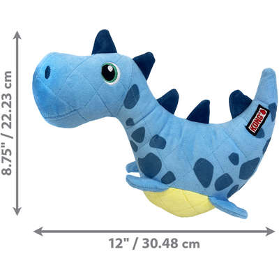 Brinquedo Pelúcia Kong Dynos Roars Azul
