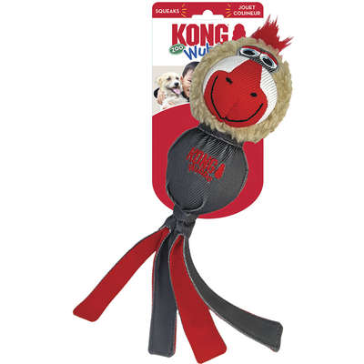 Brinquedo Mordedor Kong Wubba Zoo Mandril