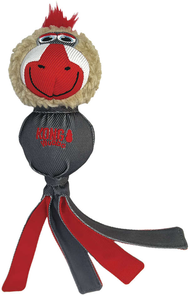 Brinquedo Mordedor Kong Wubba Zoo Mandril - Tam. Único