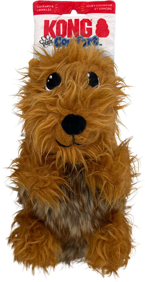 Brinquedo Pelúcia Kong Confort Pups Cachorro Terry - Tam. Único