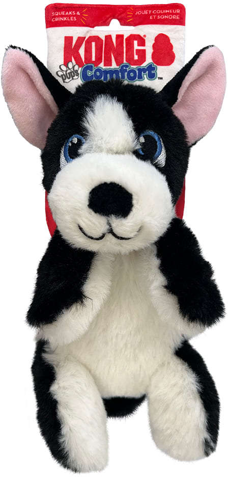 Brinquedo Pelúcia Kong Confort Pups Cachorro Boss - Tam. Único