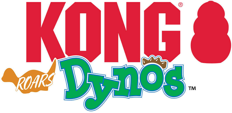 Brinquedo Pelúcia Kong Dyno Roars Dinossauro Laranja - Tam. Único