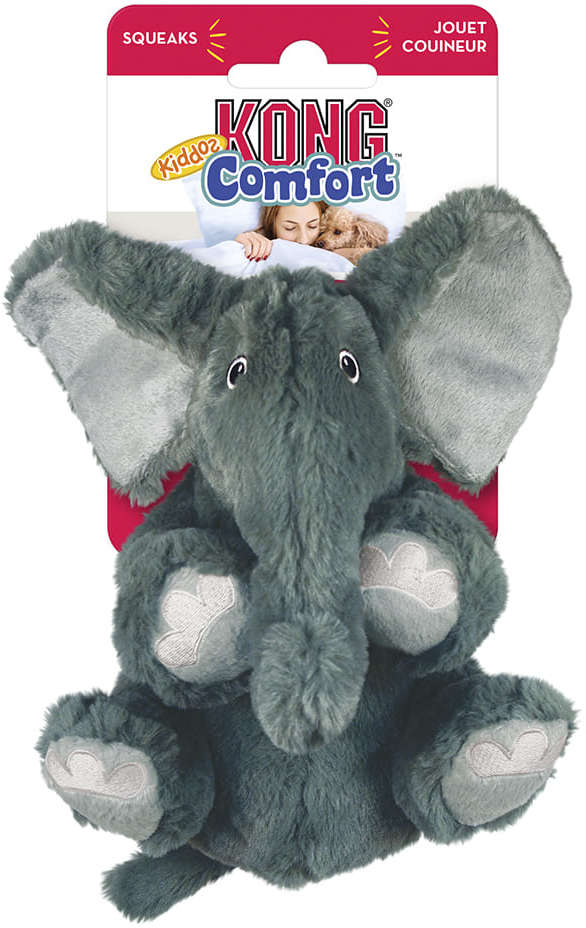 Brinquedo Pelúcia Kong Comfort Kiddos Elefante - Tam .XP