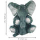 Brinquedo Pelúcia Kong Comfort Kiddos Elefante