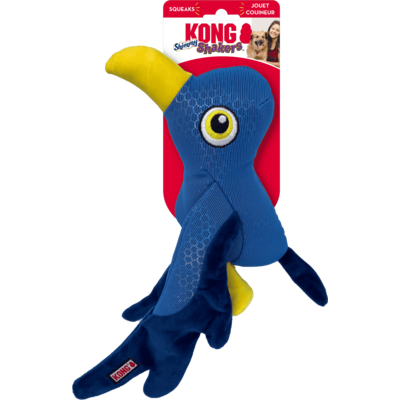 Brinquedo Pelúcia Kong Shakers Shimmy Passarinho