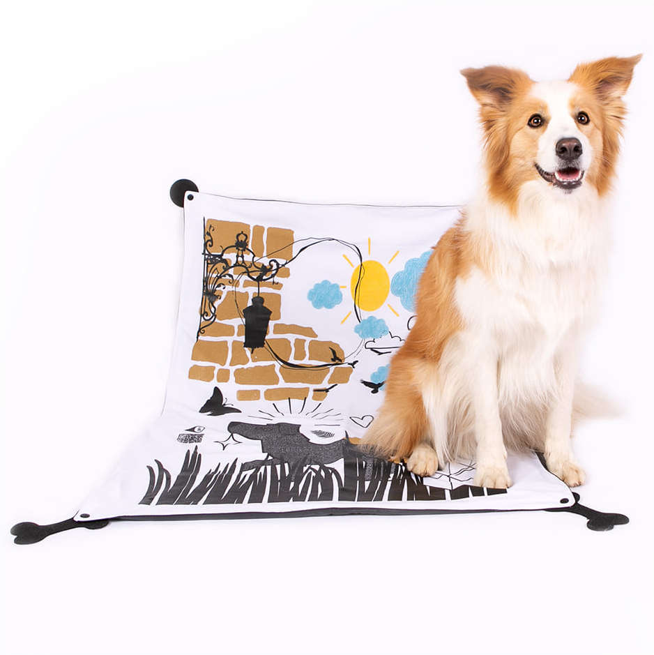 Tapete Lavável Meu Bartô B.Art Diário Canino Mais - Tam. Único