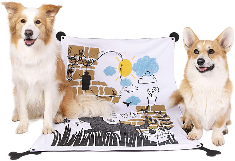 Tapete Lavável Meu Bartô B.Art Diário Canino Mais - Tam. Único
