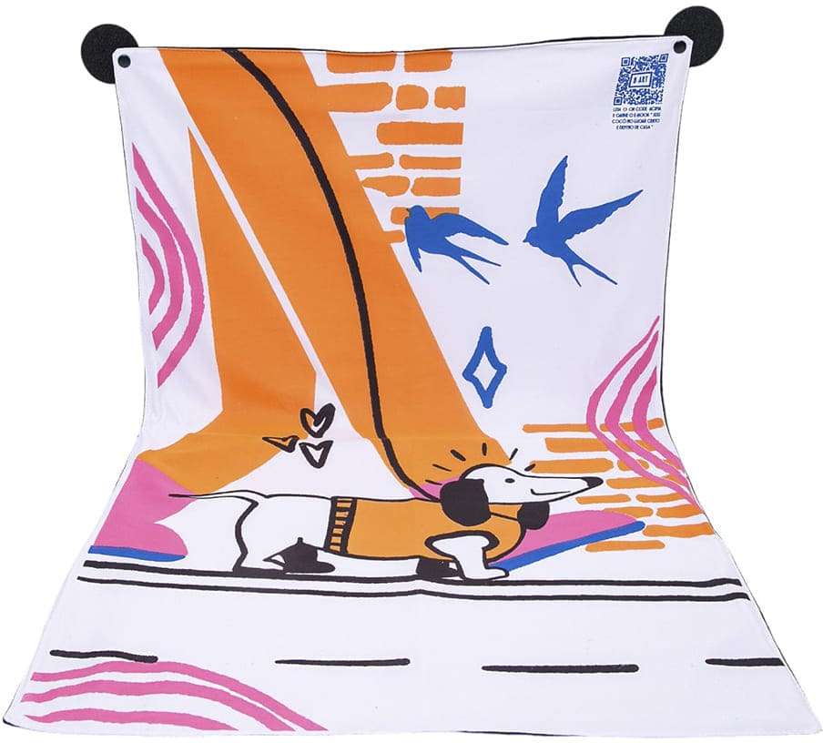 Tapete Lavável Meu Bartô B.Art Diário Canino Médio - Tam. Único