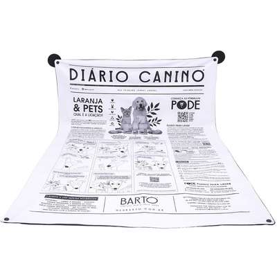Tapete Higiênico Lavável Meu Bartô Diário Canino