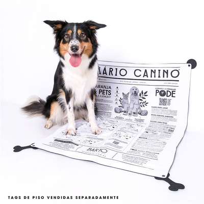 Tapete Higiênico Lavável Meu Bartô Diário Canino