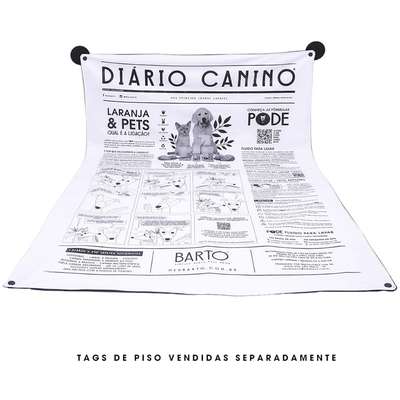 Tapete Higiênico Lavável Meu Bartô Diário Canino