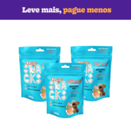 Kit Biscoito Quatree Snacks Crock Mix para Cães Adultos - 3 Unidades