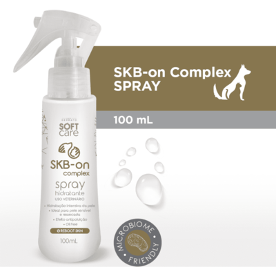 Hidratante Soft Care Spray SKB-on Complex para Cães e Gatos - 100 mL