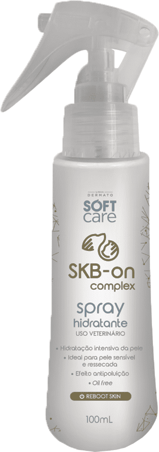 Hidratante Soft Care Spray SKB-on Complex para Cães e Gatos - 100 mL