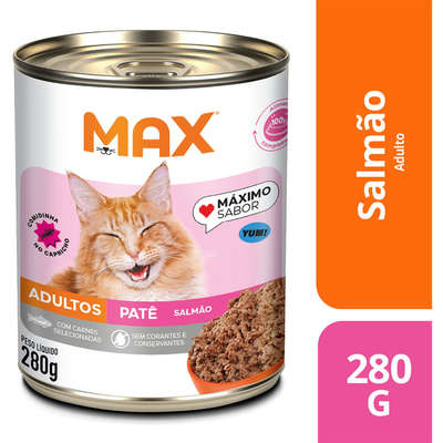 Patê Total Max Salmão para Gatos Adultos