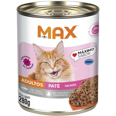 Patê Total Max Salmão para Gatos Adultos