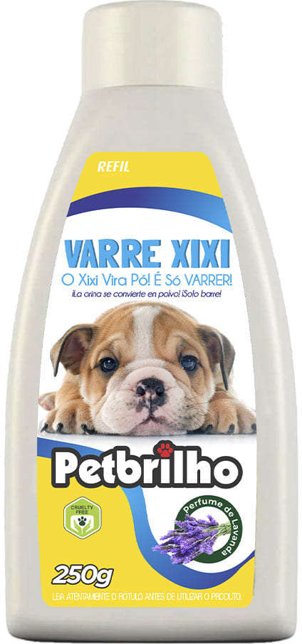 Varre Xixi Petbrilho Refil - 250 g