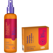 Kit Ibasa Shampoo e Spray Antipulgas Ibapet para Cães - KIT