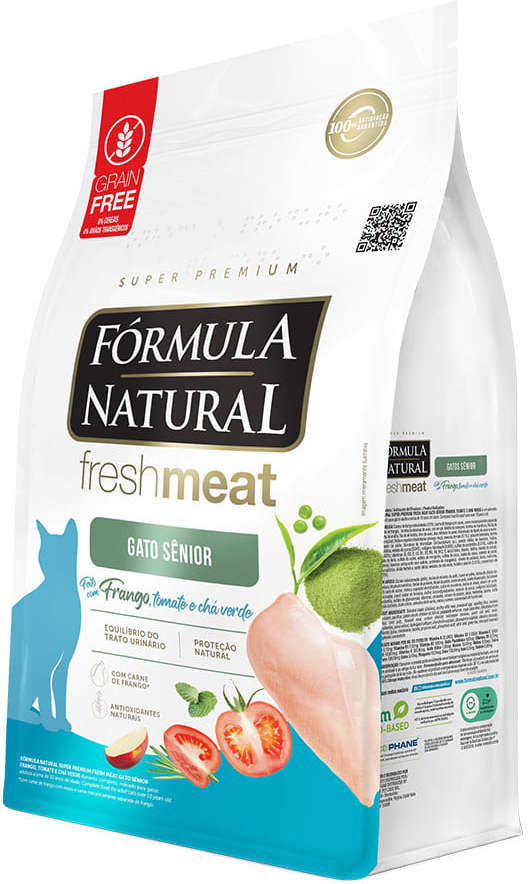 Ração Seca Fórmula Natural Fresh Meat Gatos Sênior - 1Kg