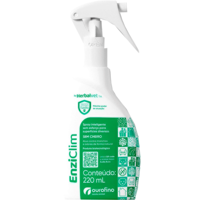 Spray Higienizante Ourofino EnziClim Anti-Odor e Tira Manchas