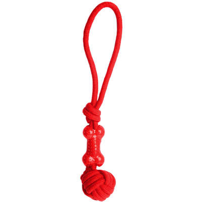 Brinquedo de Corda Kroco Puxador Vermelho
