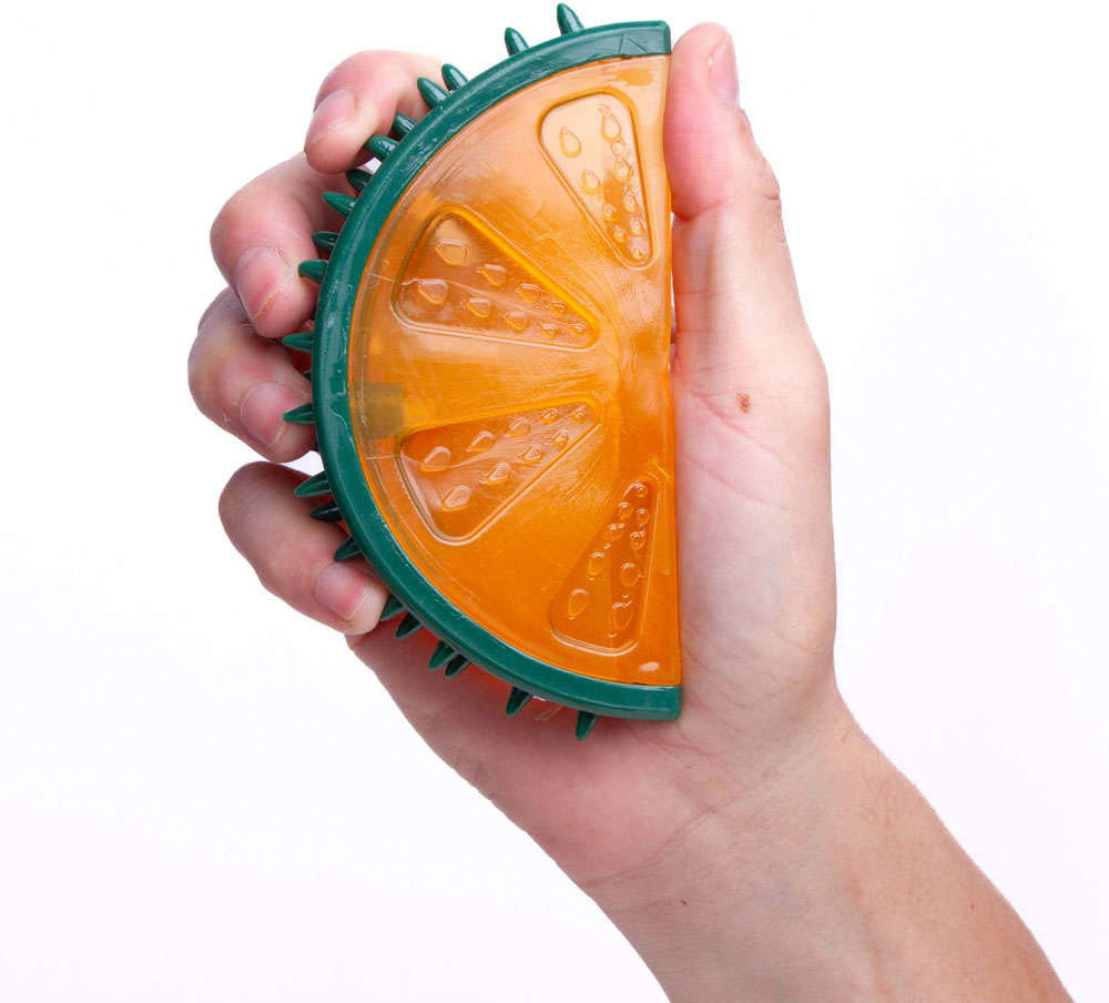 Mordedor Kroco Fruta Laranja para Cães - Tam. Único