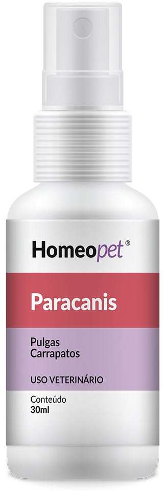 Sistema de Terapia Homeopet Antiparasitário para Cães Paracanis - 30 mL